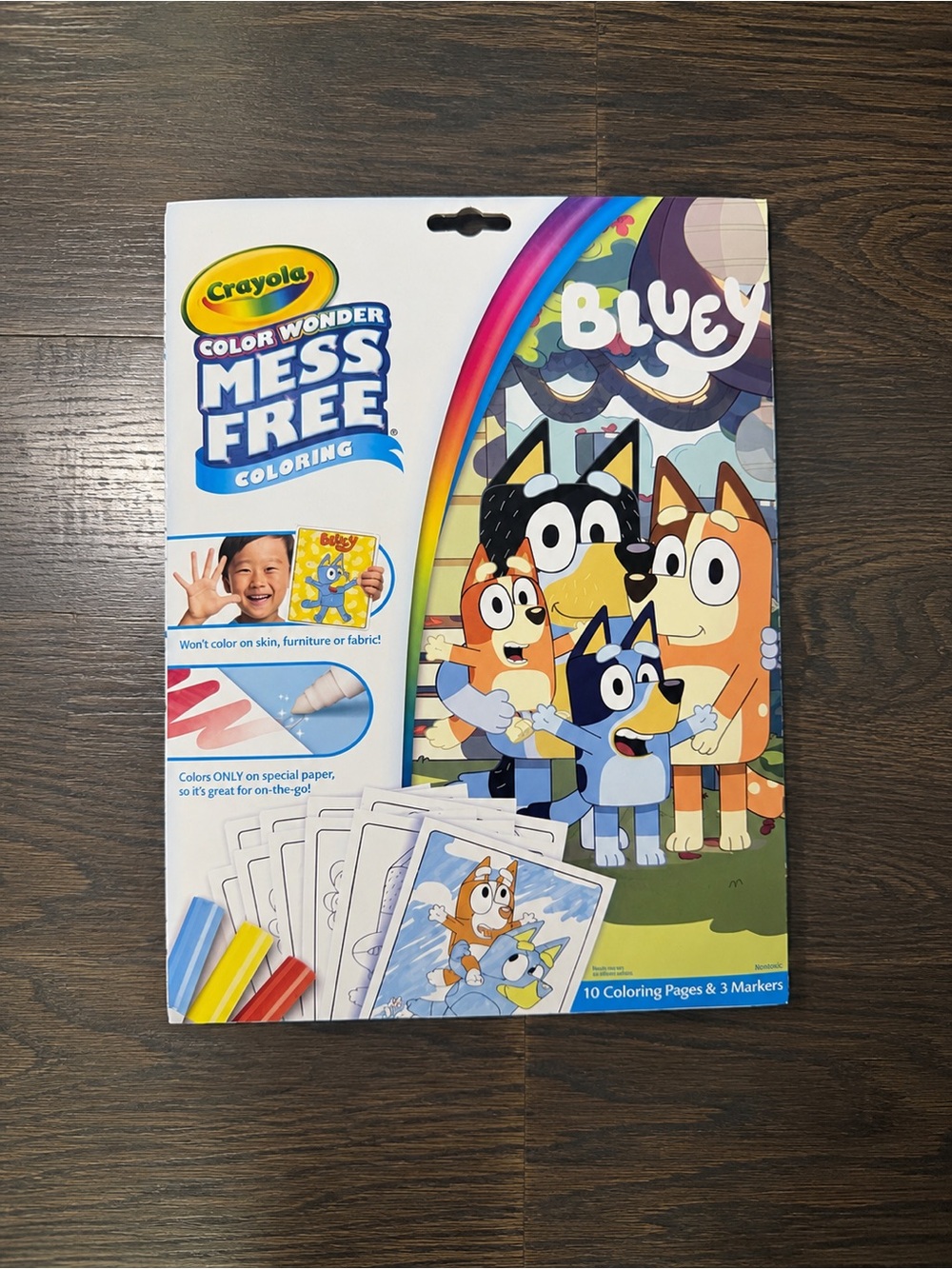 Crayola Mess Free Coloring Set - Blue, Yellow & Multicolor